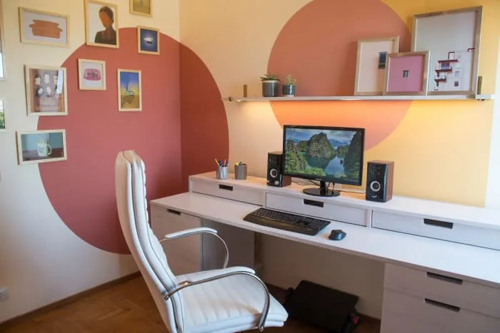 Energetic Workspace interior design project